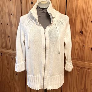 Chico’s knitted sweater jacket